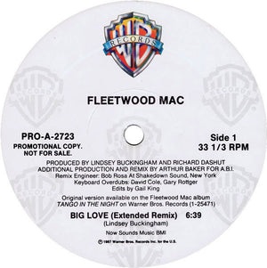FLEETWOOD MAC | BIG LOVE - 12 - PROMO