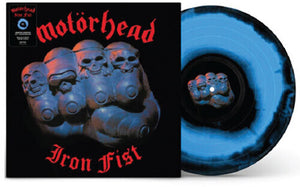 MOTORHEAD | IRON FIST (40TH ANNIVERSARY BLACK AND BLUE SWIRL EDITION) (VINYL)