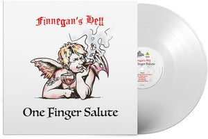 FINNEGAN'S HELL | ONE FINGER SALUTE - WHITE