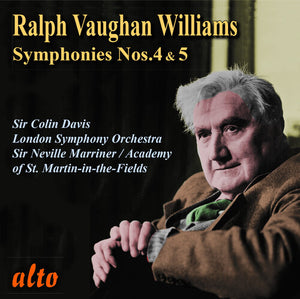 RALPH VAUGHAN WILLIAMS^SIR DAVIS COLIN^SIR NEVILLE MARRINER^ST. MART-IN-THE-FIELDS | VAUGHAN WILLIAM: SYMPHONIES NOS. 4 & 5