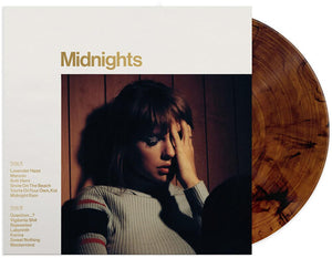 TAYLOR SWIFT | MIDNIGHTS (MAHOGANY MARBLED EDITION) (VINYL)