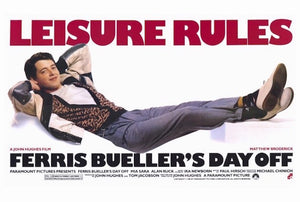 FERRIS BUELLERS DAY OFF RETRO POSTER LANDSCAPE 379