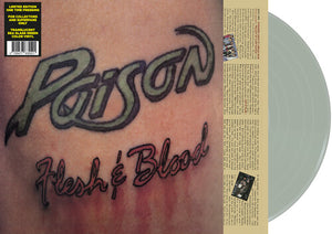 POISON | FLESH AND BLOOD (TRANSLUCENT SEA GLASS GREEN EDITION) (VINYL)