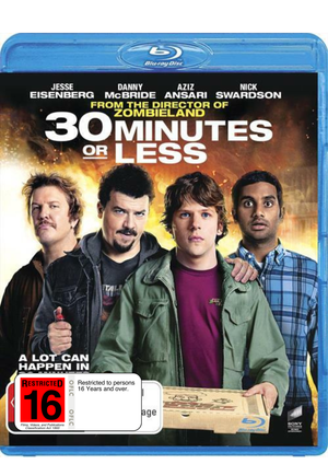 MOVIE BLUCOM | 30 MINUTES OR LESS (BLU - RAY)