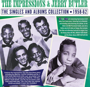 THE IMPRESSIONS & JERRY BUTLER | SINGLES AND ALBUMS COLLECTION 1958-62
