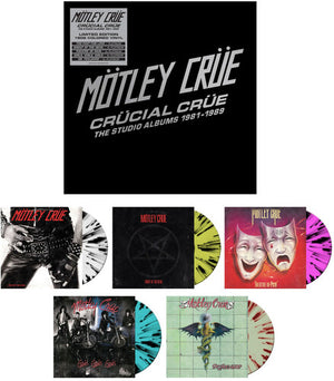M?TLEY CR?E | CR?CIAL CR?E - THE STUDIO ALBUMS 1981-1989??LTD EDITION LP BOXSET