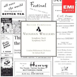 VAUGHAN WILLIAMS, R.^ADRIAN BOULT | SYMPHONIES 8 & 9