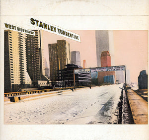 STANLEY TURRENTINE | WEST SIDE HIGHWAY - US - GOLD DEMONSTRATION STAMP ON BACK COVER
