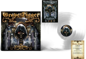 GRAVE DIGGER | 25 TO LIVE - CRYSTAL CLEAR