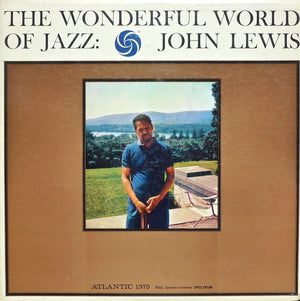 JOHN LEWIS | WONDERFUL WORLD OF JAZZ - US MONO - HOLE IN COVER - STAINING ON BACK