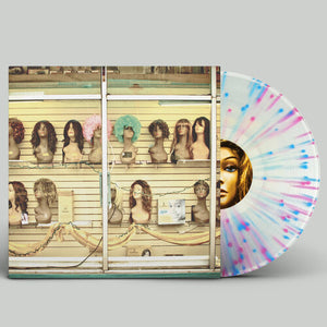LIGHTNING LOVE | BLONDE ALBUM - PINK & BLUE SPLATTER
