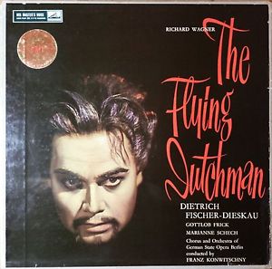 WAGNER | FLYING DUTCHMAN  - FISCHER-DIESKAU FRICK SCHECH SCHOCK GERMAN STATE OPERA BERLIN KONWITSCHNY