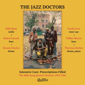 JAZZ DOCTORS | INTENSIVE CARE: PRESCRIPTIONS FILLED: THE BILLY