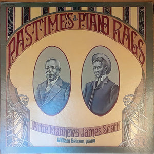 WILLIAM BOLCOM | PASTIMES AND PIANO RAGS - US