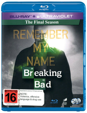 BREAKING BAD SEASON 5 PART 2 AKA FINAL SEASON (2BLU - RAY)