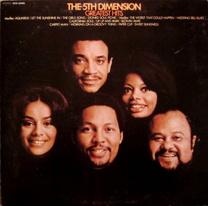 5TH DIMENSION | 5TH DIMENSION GREATEST HITS - WRITING INSIDE COVER - SEAM SPLITS