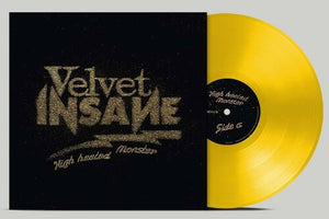 VELVET INSANE | HIGH HEELED MONSTER - SUN YELLOW