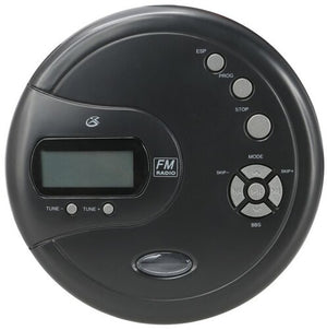 CD PLAYER FM RADIO ANTI SKIP GPX PC332B GPX03325
