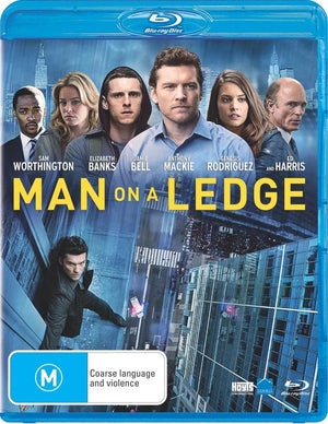 MOVIE BLUTH | MAN ON A LEDGE (BLU - RAY)