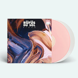 RUFUS DU SOL | BLOOM (PINK AND WHITE 2LP EDITION) (VINYL)