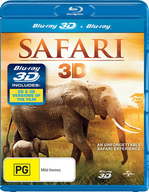 DOCUMENTARY | SAFARI 3D (BLU - RAY) **