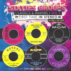 VARIOUS ARTISTS | SIXTIES GROUPS CLASSICS & RARITIES VOL. 2 / VAR