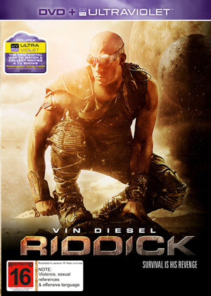 MOVIE SC | RIDDICK (DVD / ULTRAVIOLET)