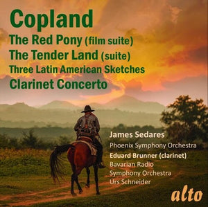 PHOENIX SYMPHONY^JAMES SEDARES | COPLAND: RED PONY TENDER LAND CLARINET CONCERTO 3