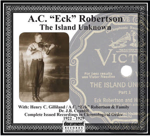 A.C.(ECK) ROBERTSON | ISLAND UNKNOWN