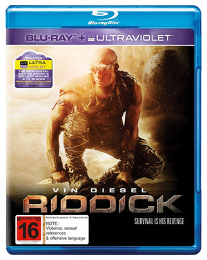 MOVIE BLSC | RIDDICK (BLURAY / UV)