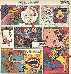 DAVID BOWIE | IMAGES 1966 - 1967 - US 2LP - ROUGH COVER