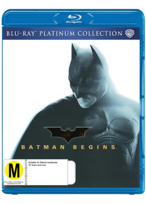 MOVIE ACT | BATMAN BEGINS - PLATINUM COLLECTION (BLU - RAY)