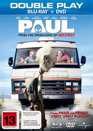 MOVIE BLUCOM | PAUL (BLU - RAY / DVD STEELCASE)