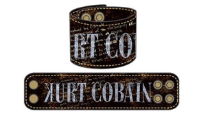 KURT COBAIN WRISTBAND