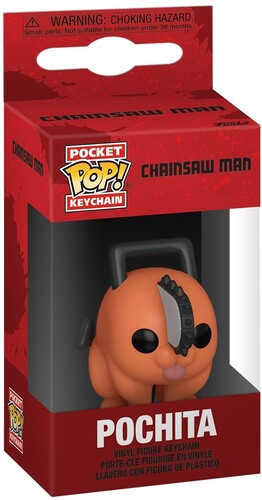 POCHITA CHAINSAW MAN POCKET POP KEYRING