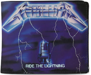 METALLICA RIDE THE LIGHTNING WALLET ROCKSAX