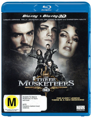 MOVIE BLUAC | THREE MUSKETEERS (2011) (BLURAY)
