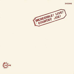 COUNTRY JOE AND THE FISH | INCREDIBLE LIVE