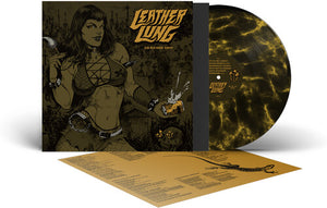LEATHER LUNG | GRAVESIDE GRIN - BLACK & YELLOW MARBLE