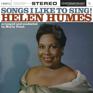 HELEN HUMES | SONGS I LIKE TO SING (CONTEMPORARY RECORDS)