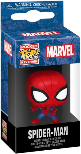 SPIDERMAN POCKET POP! KEYCHAIN