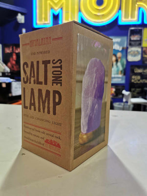 USB SALT LAMP 1.5KG WHITE SALT MOOD CHANGE LIGHT