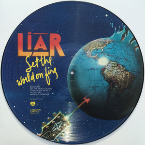 LIAR | SET THE WORLD ON FIRE - PIC DISC