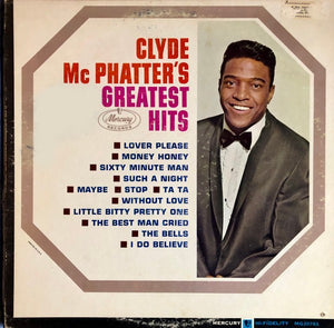CLYDE MCPHATTER | CLYDE MCPHATTERS GREATEST HITS - USA MONO