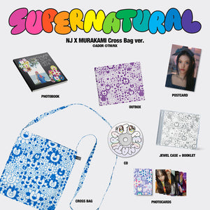 NEWJEANS | NEWJEANS 'SUPERNATURAL' NJ X MURAKAMI (CROSS BAG)