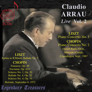 DANISH RADIO ORCHESTRA^CLAUDIO ARRAU | CLAUDIO ARRAU LIVE, VOL. 2