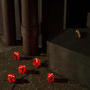 BRIGHT EYES | FIVE DICE ALL THREES (RED AND ORANGE SPLATTER 2LP EDITION) (VINYL)