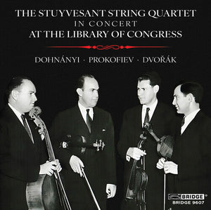 STUYVESANT STRING QUARTET | STUYVESANT STRING QUARTET - IN CONCERT AT THE