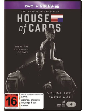 HOUSE OF CARDS | HOUSE OF CARDS SEASON 2 (4DVD / ULTRAVIOLET)