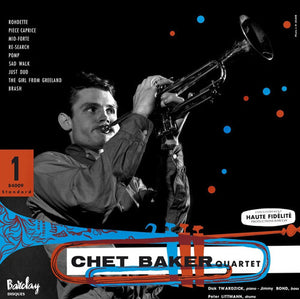 CHET BAKER | CHET BAKER QUARTET (CHET BAKER IN PARIS VOL. 1)